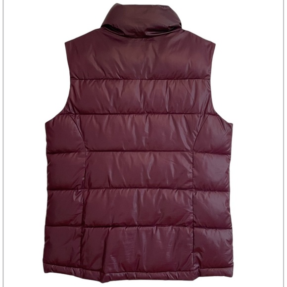 Victoria Secret PINK Purple Puffer Full Zip Vest Size XS - Picture 4 of 7